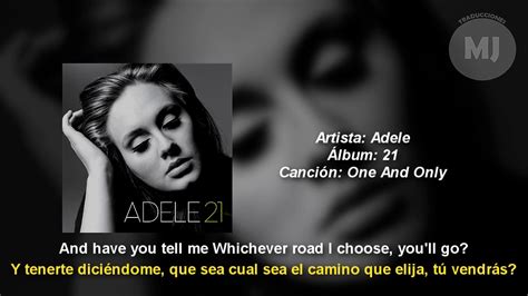 one and only traducida|one and only de adele.